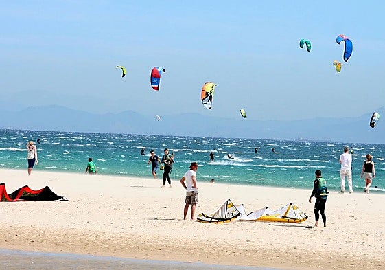 Valdevaqueros beach in Tarifa.