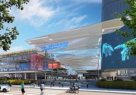 Artist's impression of the new campus for Alfonso X El Sabio Mare Nostrum University.