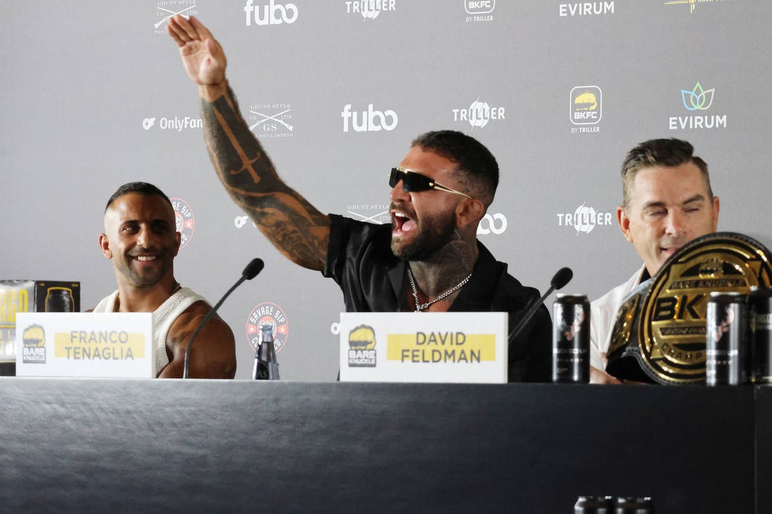 MMA legend Conor McGregor promotes Spain's first official bare knuckle boxing event, in pictures