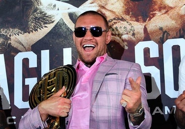 MMA legend Conor McGregor promotes Spain's first official bare knuckle boxing event, in pictures