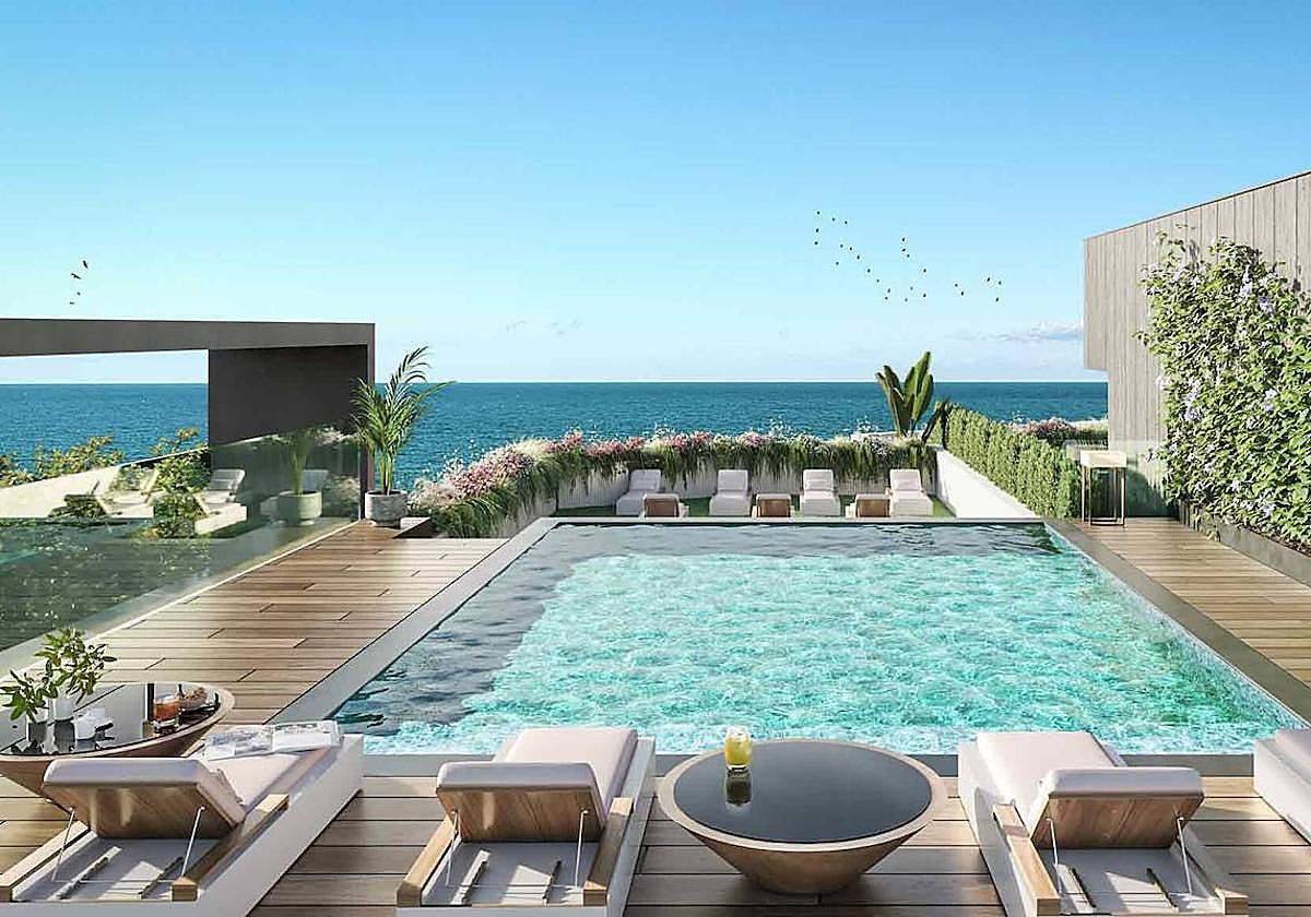 Infinity Sunset offers its residents a wide range of exclusive facilities, such as a rooftop swimming pool.