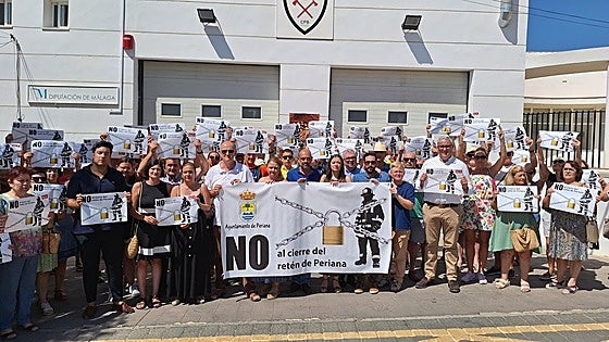 Residents protest after fire station closed during heat of summer in drought-stricken Malaga province town