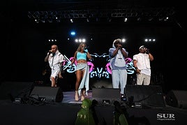 The Black Eyed Peas perform in Malaga