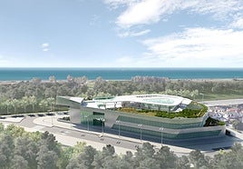 Recreation of the project drawn up by Ángel Asenjo's studio.