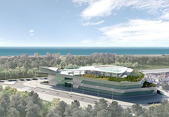 Recreation of the project drawn up by Ángel Asenjo's studio.