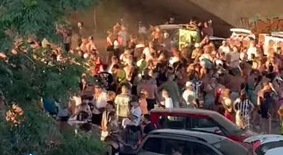 Promoter wanted for domestic abuse organises illegal rave in Malaga with 500 people