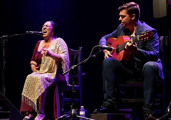 One of Malaga's finest flamenco singers, La Repompilla.
