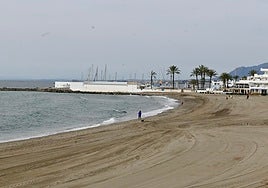 Venus beach in Marbella.