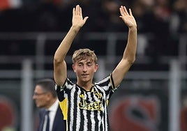 Huijsen in Juve's colours.