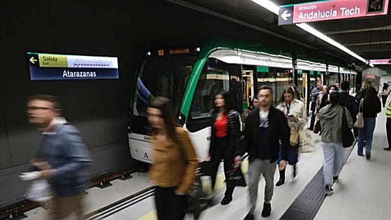 Malaga metro celebrates 10th anniversary with record passenger numbers and plans for new routes