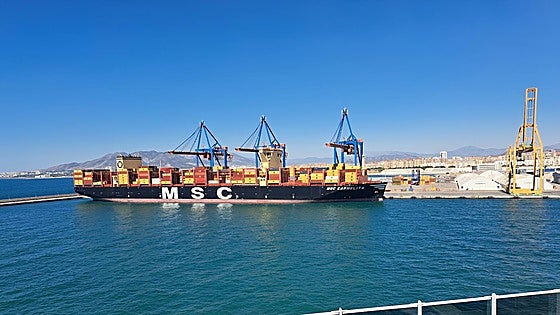 Why is Malaga now the fastest-growing port in Spain for cargo?