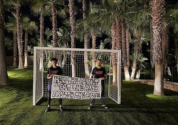 Image of the interior of Leo Messi's home in Ibiza shared by Futuro Vegetal.