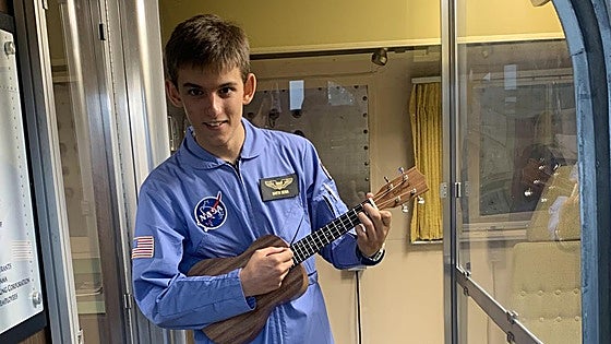 Meet Martín Sierra, the Malaga teenager who dreams of becoming an astronaut