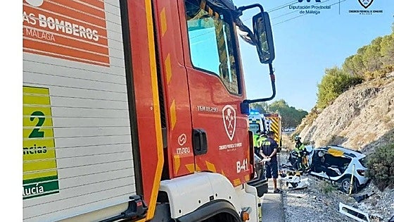 One dead and one seriously injured in collision near Monda