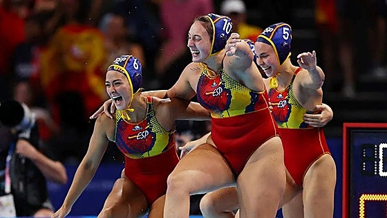 Spain win historic water polo gold in Paris