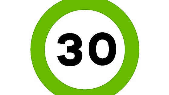 The new green road sign that could be coming to the roads in Spain