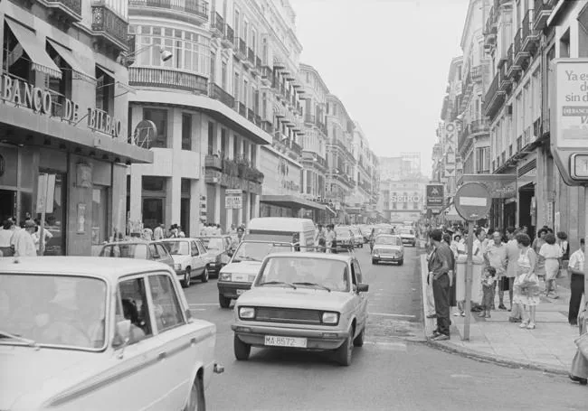 Calle Larios after the 1959 renovation.
