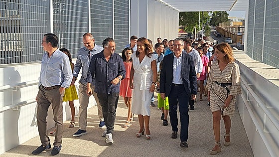 Ronda gets a new bridge with 120-metre walkway that spans its train tracks