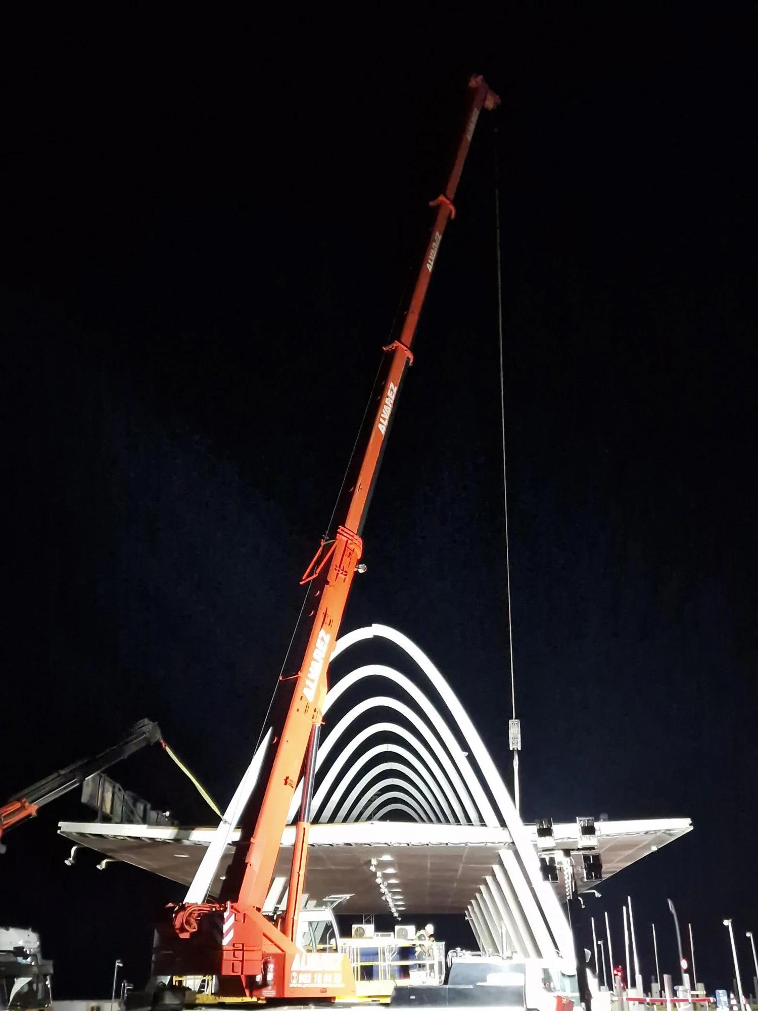 Installation of the first arch.