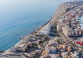 An aerial view of Roquetas de Mar (file image).