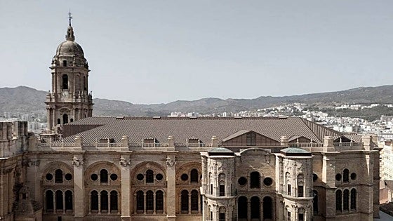 Final building permit issued for Malaga Cathedral's new 17-million-euro roof: this is what it will look like when it's finished