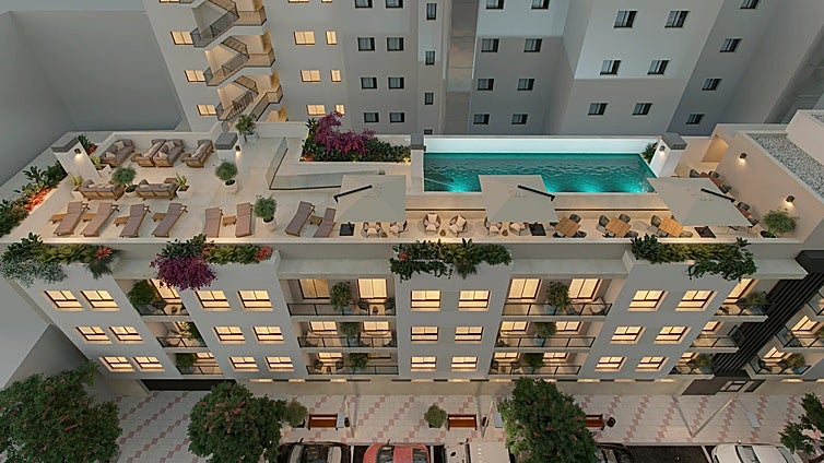 More than half a million euros for 70-square-metre apartments in Malaga city
