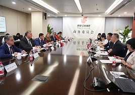 The meeting with Air China executives on Friday 30 August
