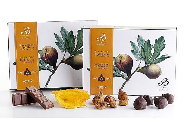 Fig bonbons with orange from La Borgeña.