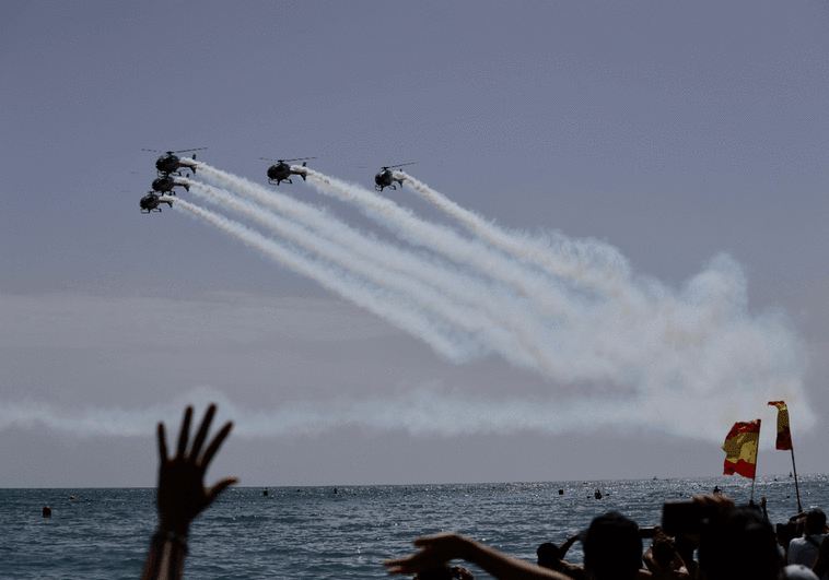 In photos and video: Eurofighter provides spectacular finale to Costa del Sol air show