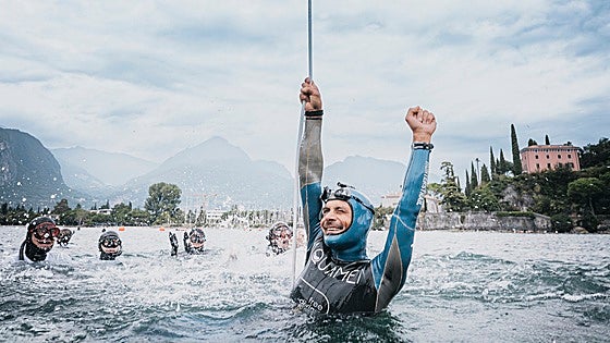 Costa del Sol-based diver sets new world record by descending to 102 metres with a single breath of air