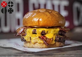 File image of a Hundred chain burger.