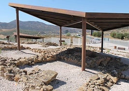 The area previously used to make olive oil.