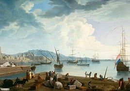 This view of Malaga by Mariano Sánchez comes to the city from El Prado in Madrid for the exhibition The Westmorland in Malaga.