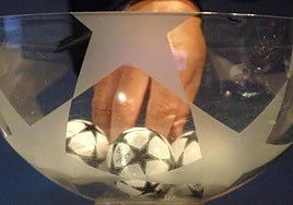 The Uefa glass bowl.