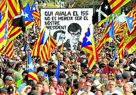 Catalonia Day independence turnout lower