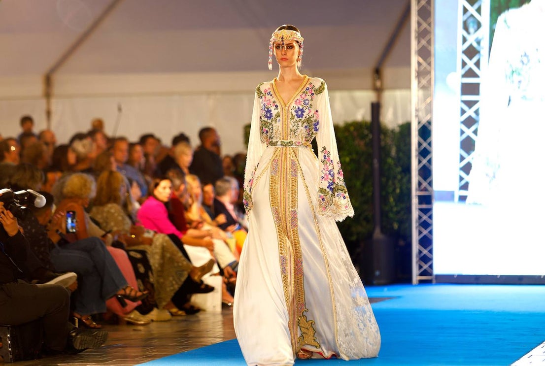 Europe's longest fashion catwalk show, in pictures
