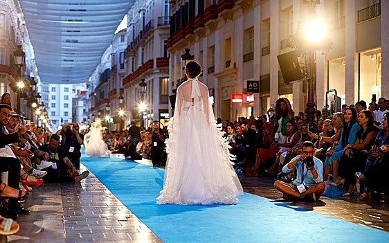 Europe's longest fashion catwalk show, in pictures