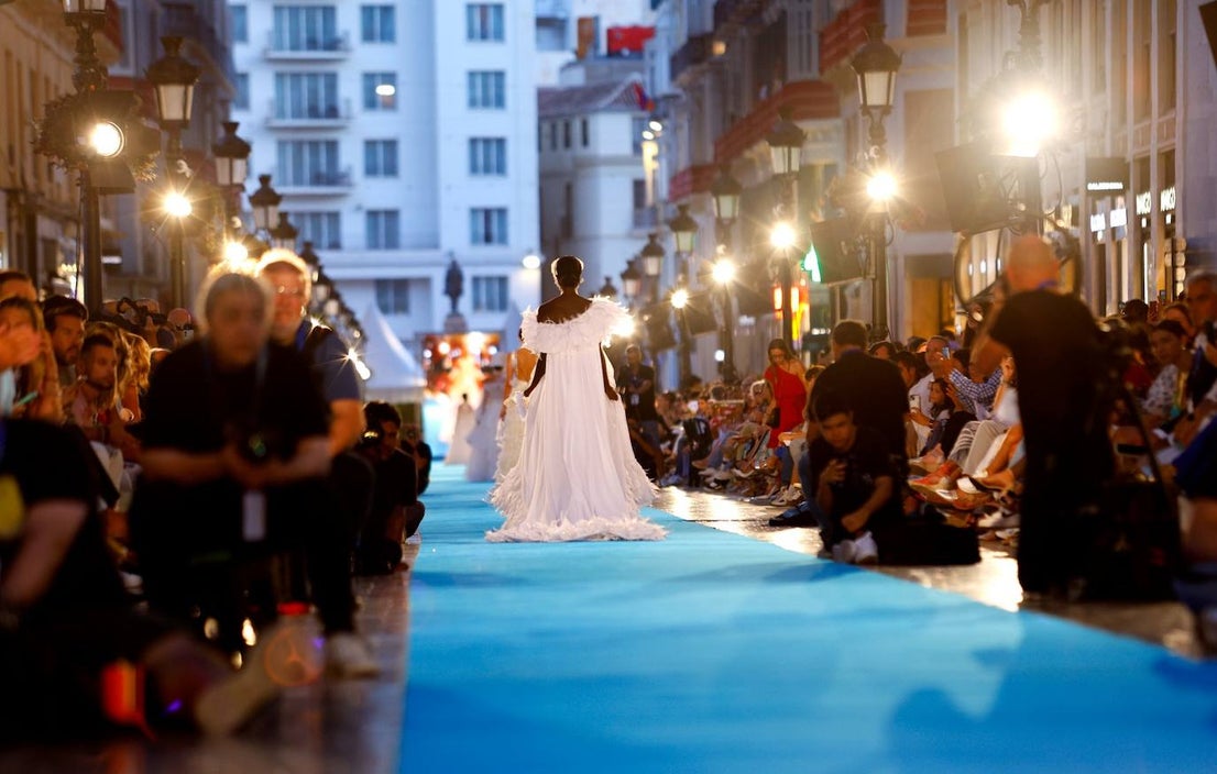 Europe's longest fashion catwalk show, in pictures