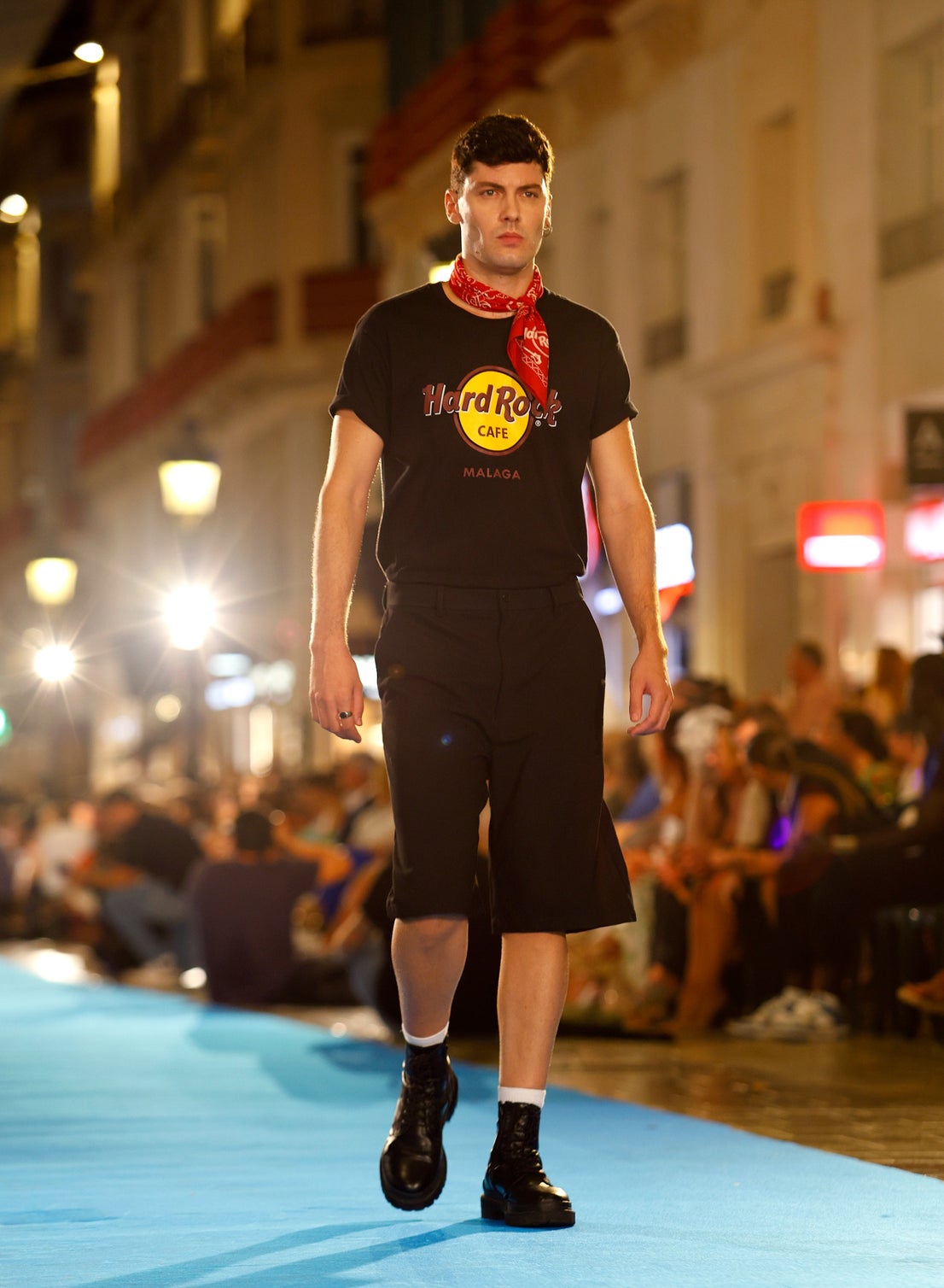 Europe's longest fashion catwalk show, in pictures