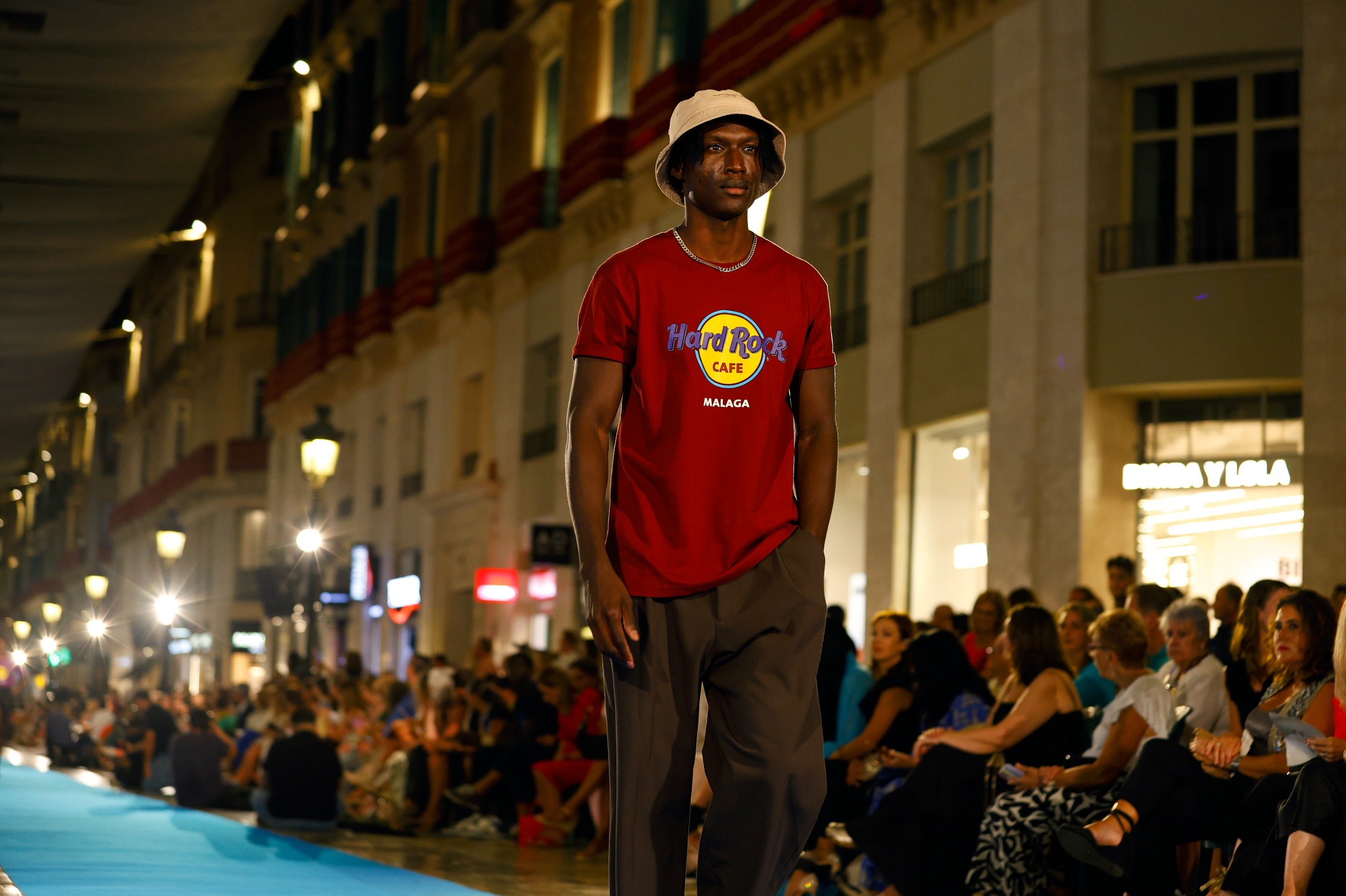 Europe's longest fashion catwalk show, in pictures