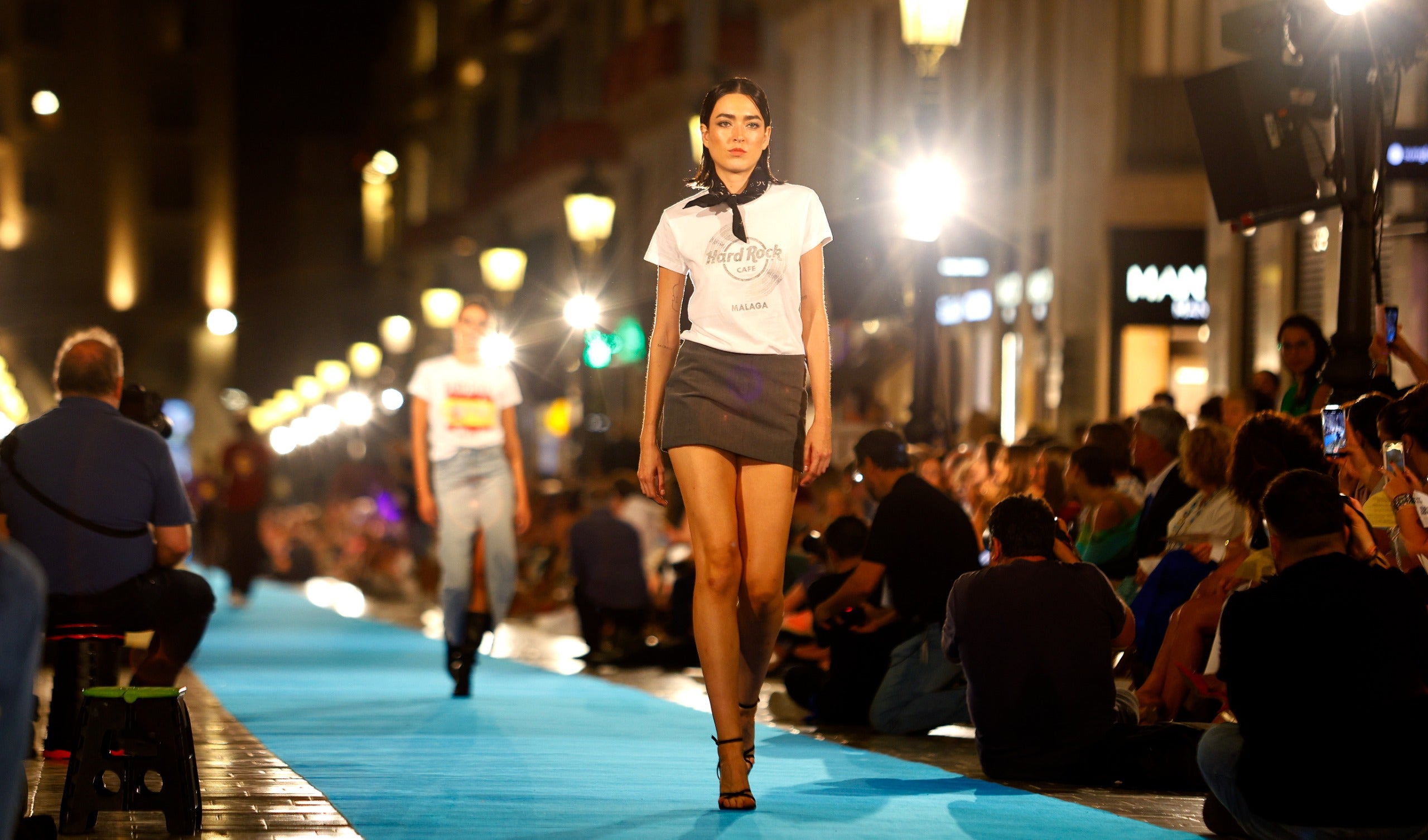 Europe's longest fashion catwalk show, in pictures