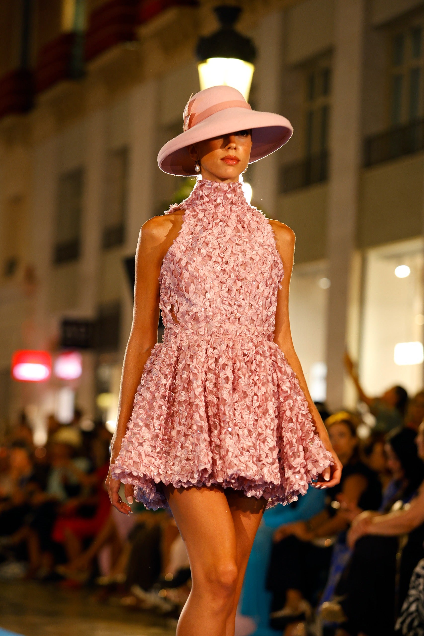 Europe's longest fashion catwalk show, in pictures