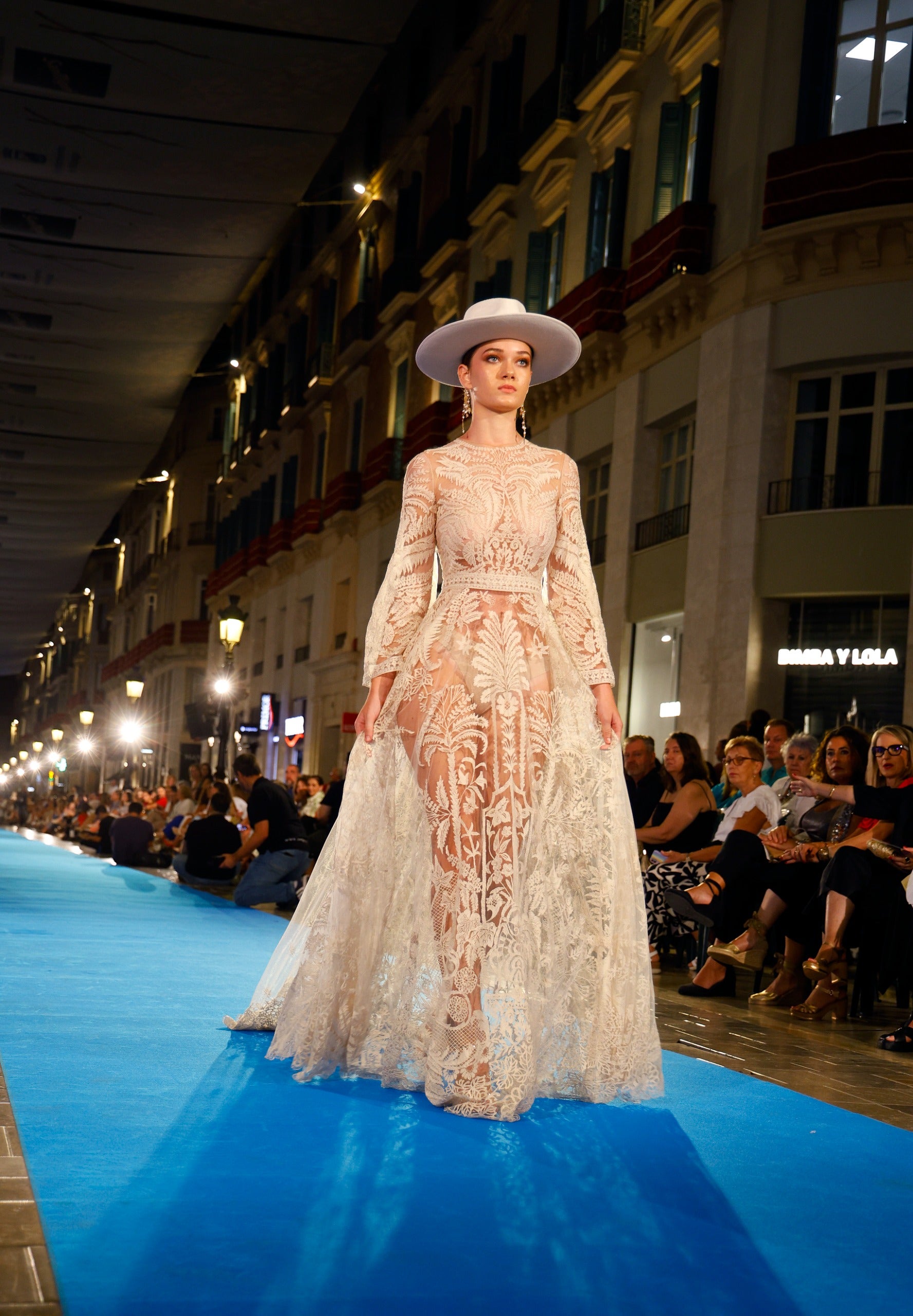 Europe's longest fashion catwalk show, in pictures