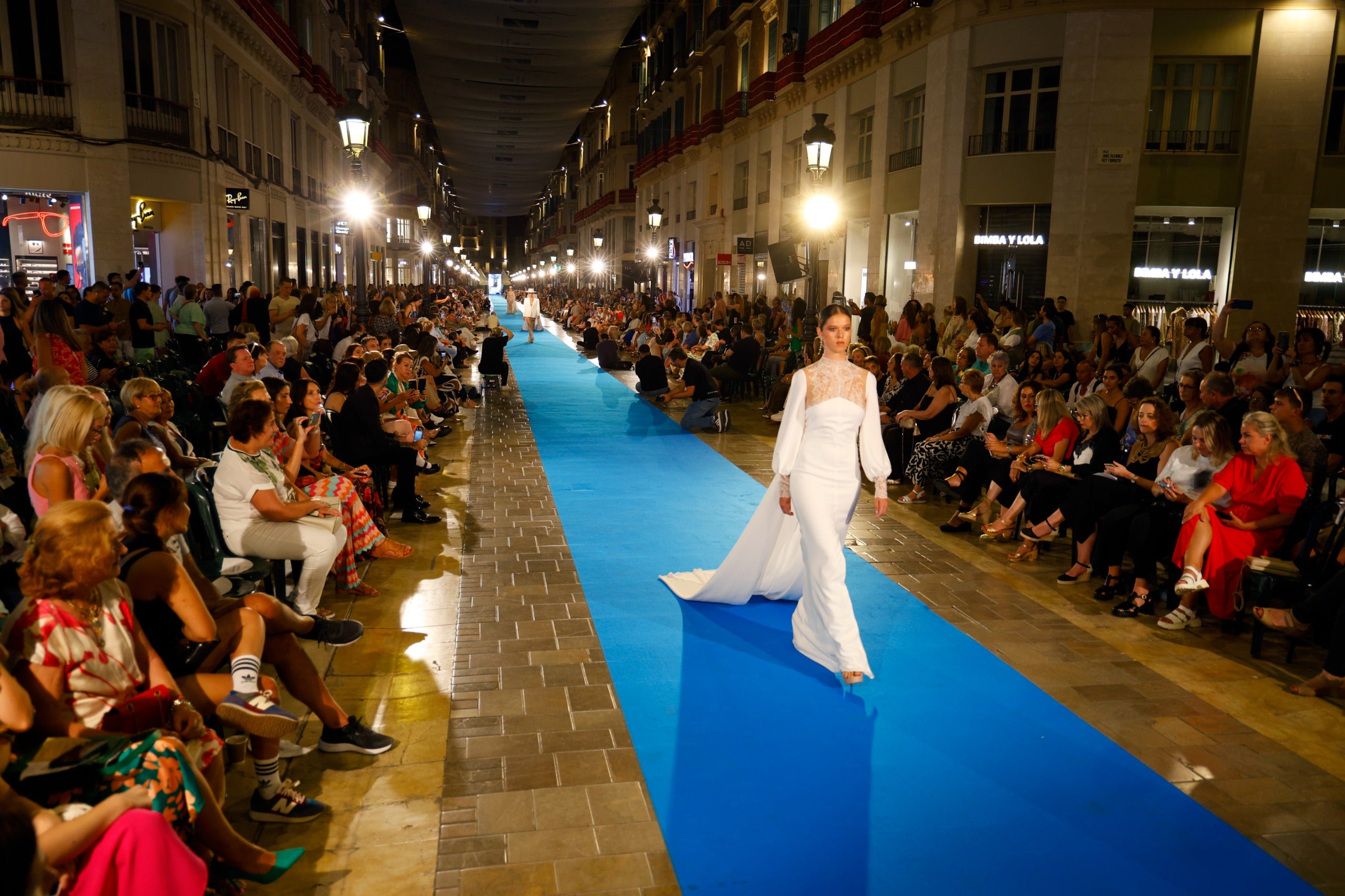 Europe's longest fashion catwalk show, in pictures