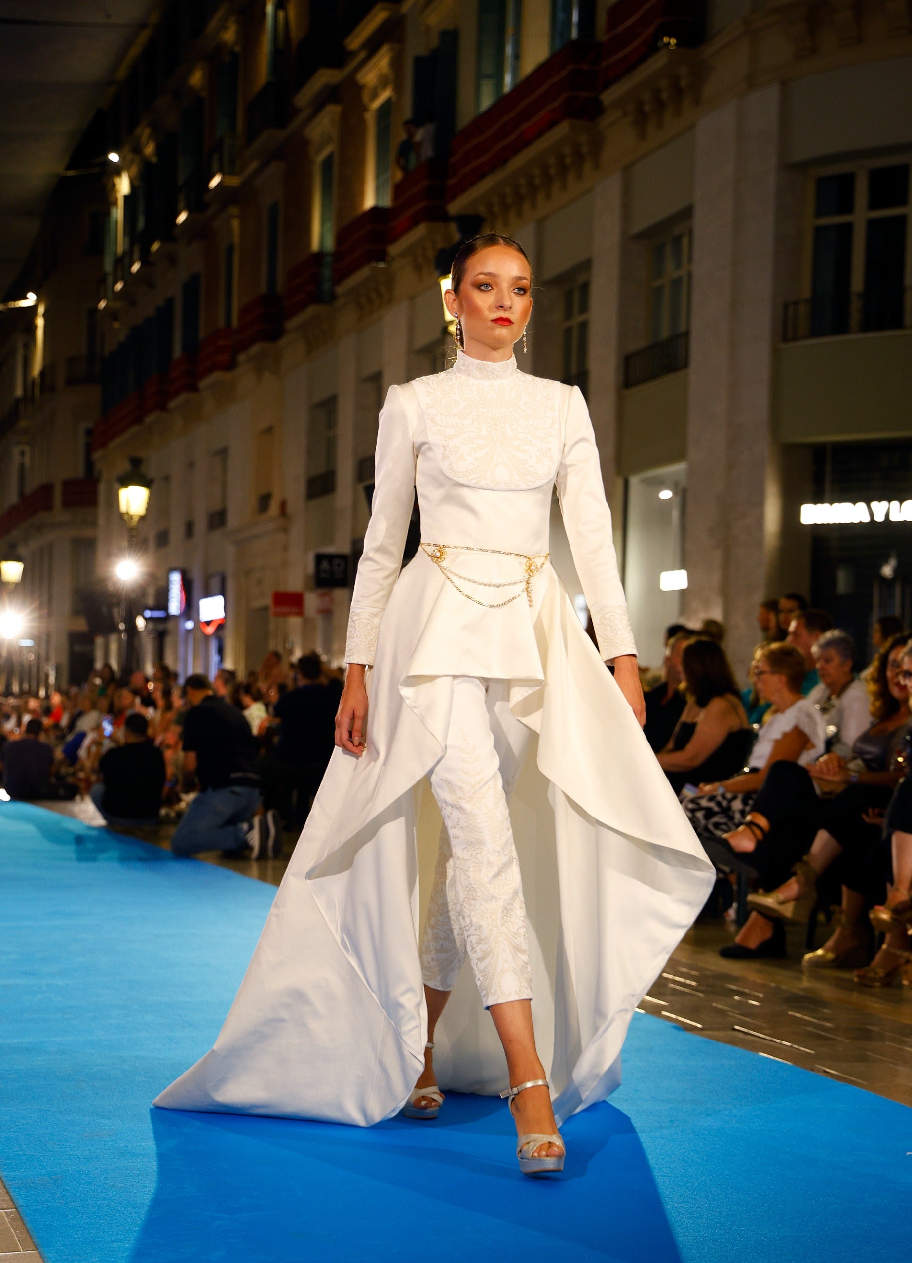 Europe's longest fashion catwalk show, in pictures