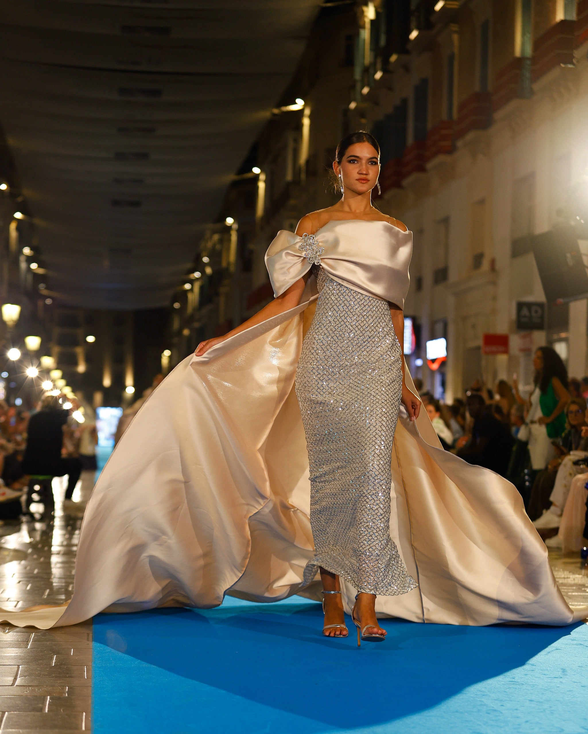 Europe's longest fashion catwalk show, in pictures