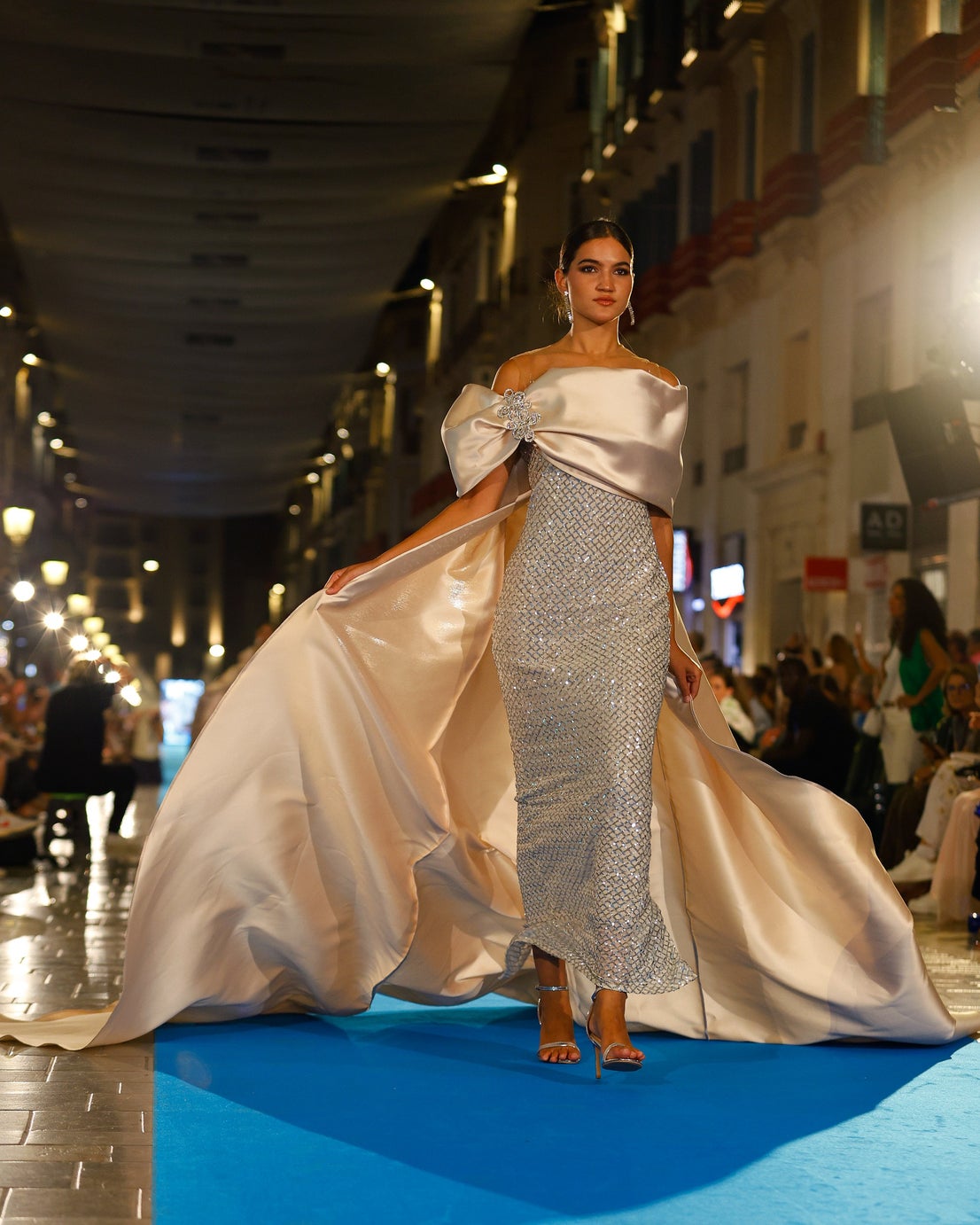 Europe's longest fashion catwalk show, in pictures