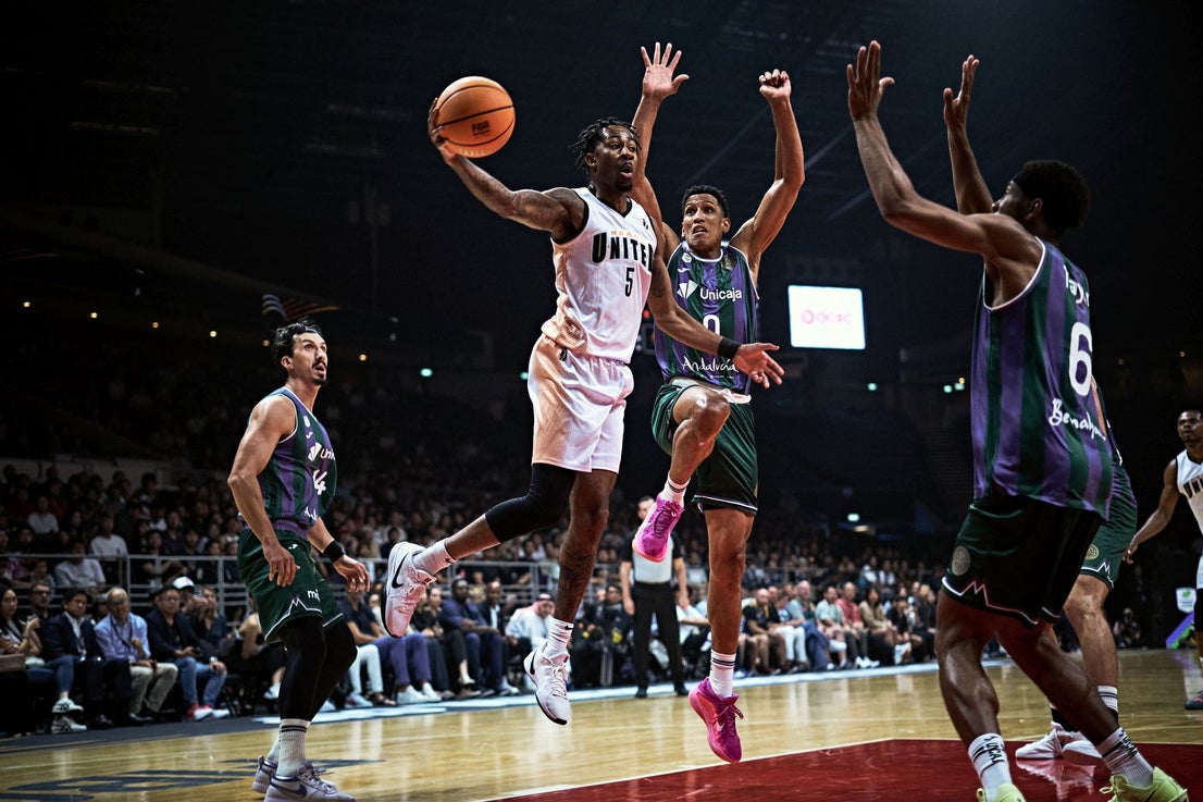 The best photos from Malaga-based Unicaja basketball team's victory at Intercontinental Cup final in Singapore