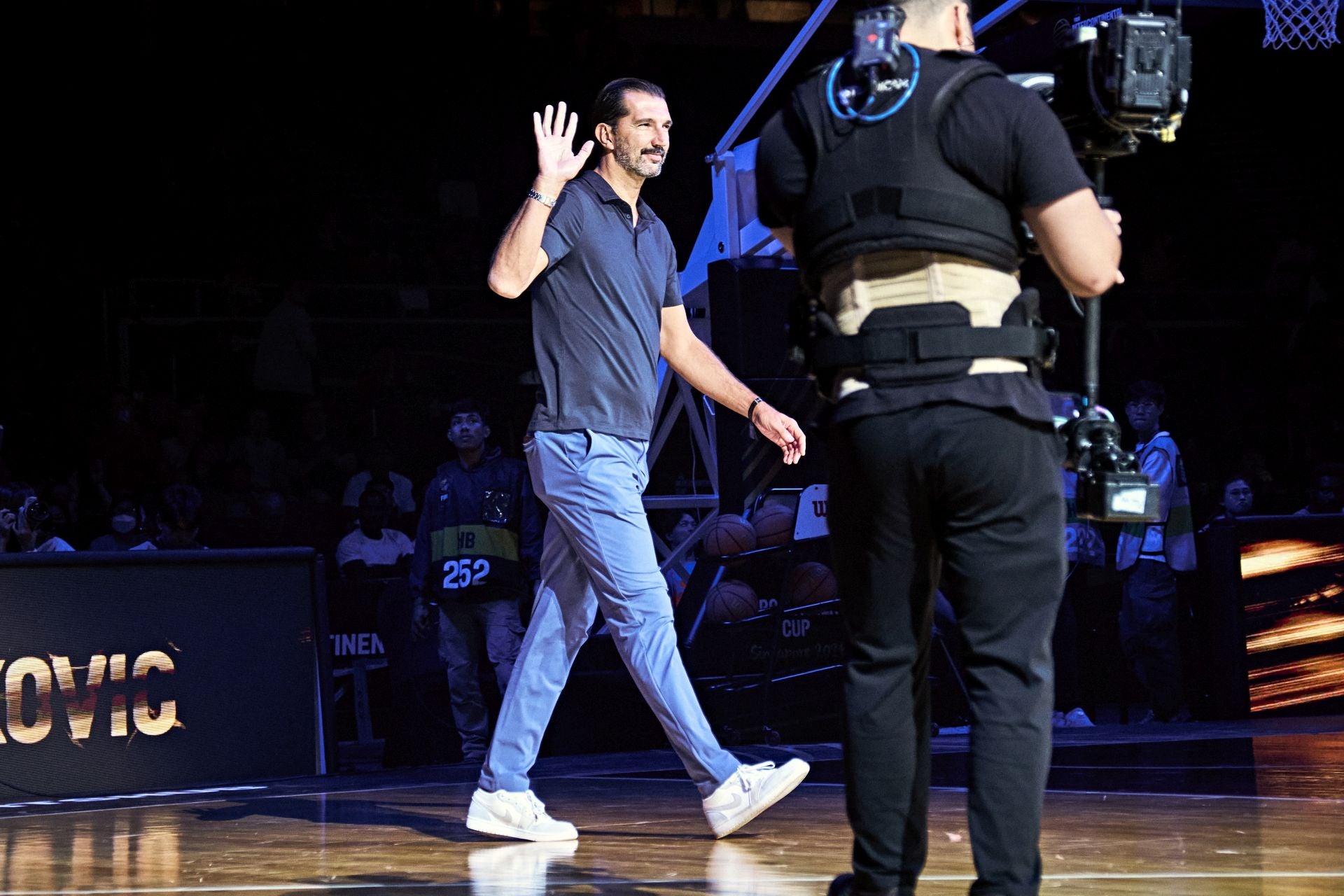 The best photos from Malaga-based Unicaja basketball team's victory at Intercontinental Cup final in Singapore
