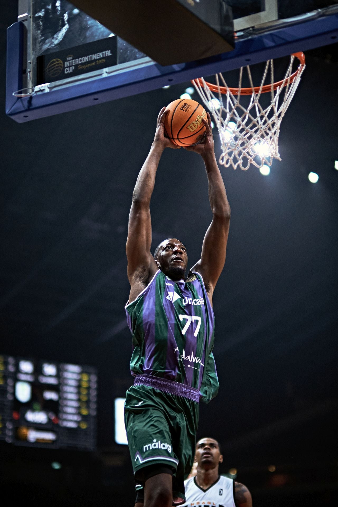The best photos from Malaga-based Unicaja basketball team's victory at Intercontinental Cup final in Singapore